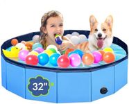 Dog Pool, Foldable Pet Swimming Poo