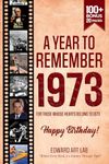 A Year to Remember 1973 Book: Time Traveling to 1973 - Celebrating a Special Year Back in 1973-The Year You Were Born-Important Historical Facts-Gifts ... Guide: Flashback Series of Memorial Books)