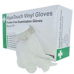 Safety First Aid Group Hypatouch Vinyl Gloves Powder Free of 100 Large