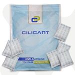 CILICAnt 5-gram Desiccant Pouches, 50 pcs Pack- Silica Gel White = 30 Pcs + Silica Gel Orange = 20 Pcs - Moisture Absorbers for Packaging of Shoes, Jewelry, Leather, Clothes or Electronics, Cars