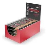 Getbuzzing High Protein Nut Free Flapjack - Cherry 55g - Healthy Snack Bars - Gym, Running, Cycling - Pure Protein Made in The UK - Pack of 12 Bars