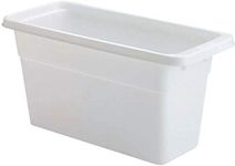 Rubbermaid Rubbermaid Ice Cube Servin' Saver Storage Bin, White, (FG2862RDWHT), White