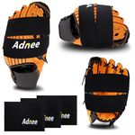 Adnee 3 Pack Glove Wrap - Softball and Baseball Glove Strap - Baseball Glove Wrap Band for Quickly Keep The Pocket Formed, Fit All Gloves