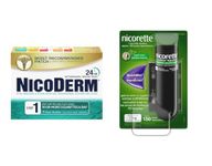 Nicorette Nicoderm Step 1 Clear Patches, 21 mg/Day, 7 Count