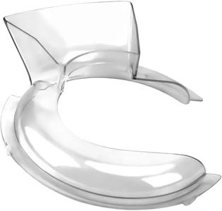 Upgraded W10616906 Pouring Shield KN1PS fit for Kitchen-Aid 4.5 5 QT Stand Mixer K45SS KSM75 KSM95 KSM150PS | Food Grade Splatter Guard Kitchen Mixer Attachment Splash Shield prime&swift