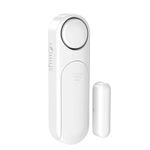 SECRUI Door Alarm Sensor, Wireless Window Door Open Contact Burglar Alarm Chime Anti-Theft 120dB Loud Enough 4 Modes Sticky Pad Easy to Install for Your home Kids Safety Shop Security-White