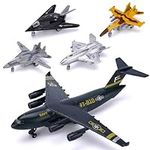 Crelloci 5 Pack Army Airplane Toys 