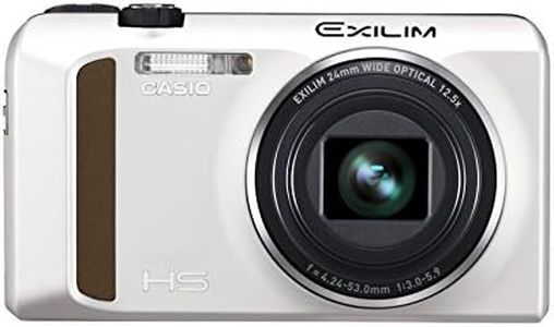 Casio High Speed Exilim Ex-ZR400 Digital Camera White EX-ZR400WE