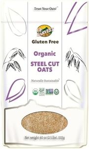 GF Harvest Gluten Free Organic Whole Grain Steel Cut Oats, 40 Ounce Bag