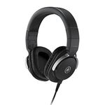 Yamaha HPH-MT5 Studio Headphones - Foldable monitor headphones with 3m cable and 6.3mm standard stereo adapter plug, black