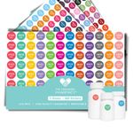 The Organized Pharmacy Expiration Dates Stickers System - See. Pull. Done. 3 Year Supply - 480 Color Coded Pharmacy Inventory, Chemistry & Food Expiration Date Management Labels Stickers (2024-2028)