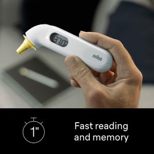 Braun ThermoScan 3 Ear Thermometer – Fast Digital Temperature Reader