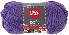 Red Heart E728.3720 Soft Yarn Lavender