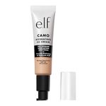 e.l.f. Hydrating Camo CC Cream, Colour Correcting Full Coverage Foundation For A Dewy Finish With SPF 30, Vegan & Cruelty-Free, Light 205N