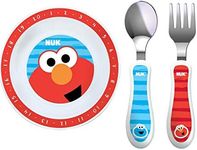 NUK Sesame Street Bowl Plate, Fork 