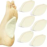 ViveSole Arch Support Pads (12 Pack) Adhesive Felt Foot Insert - Men Women - for Shoes, Sandals, Flip Flops, Boots, High Heels, Flat Feet, High Arches, Plantar Fasciitis