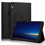 KATUMO Leather Case compatible with Lenovo Tab M8 FHD TB-8705F/N / M8 HD TB-8505F/X/M8 3rd Gen TB-8506 Protective Cover fit Lenovo Smart Tab M8 HD/ M8 FHD Pen Holder Waterproof Case for Tab M8 8 inch