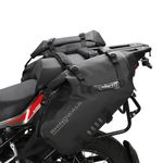 Rhinowalk Motorcycle Saddle Bags Waterproof Anti-Vibration Motor Side Bags Shoulder Bag Motorbike Panniers 28L(14L*2) for Most Adventure and Sport Bike Motorcycle Racks, 1 Pair