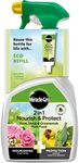 Miracle-Gro 2 in 1 Nourish and Protect Rose, Shrub, and Ornamental Ready to Use Plant Food, 800ml