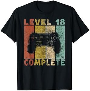 Camiseta Gamer 18 Cumpleaños Regalo Para Hombres 18 Años Camiseta