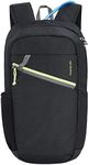 Travelon Greenlander Sustainable Anti-Theft 9L Backpack, Jet Black, 9" W x 16" H x 5" D