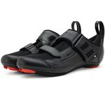 Tommaso Veloce Mens Cycling Shoes For Men Road Bike Shoes Indoor & Outdoor Cycling Shoes All Cleat Types Look Delta SPD SPD-SL Compatible Peloton Shoes Mens Road Bike Shoes For Men - No Cleat Black 44