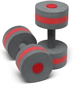 Speedo Unisex Swim Aqua Fitness Barbell , Charcoal/Red