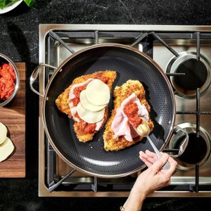 HexClad 35cm Hybrid Frying Pan – Stainless Steel Non-Stick Skillet