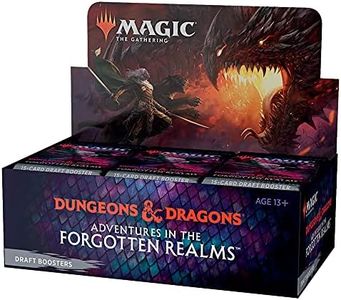 Magic: The Gathering Adventures in the Forgotten Realms Draft Booster Box | 36 Packs (540 Magic Cards)