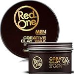 RedOne Creative Clay Wax 100ml, Medium Hold | Matte Finish | All Hair Types