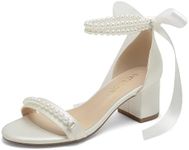 PALSCOU Block Heel Wedding Sandals 