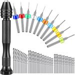 59 Pieces Hand Drill Bits Set Inclu