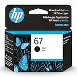 HP 67 Black Ink Cartridge | Works w