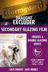 3 X DOUBLE GLAZING FILM DRAUGHT INSULATION KIT WINDOWS 6sqm