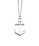 Anchor Necklace - Pewter Anchor on 