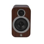 Q ACOUSTICS 3030i Bookshelf Speakers Pair English Walnut - Featuring 2-way Reflex Enclosure Type, 165mm (6.5") Bass Driver, and 22mm (0.9") Tweeter - Stereo Speakers Hifi/Passive Speakers