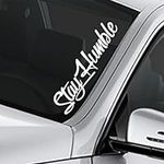 Stay Humble USA Car Sticker Decal, 