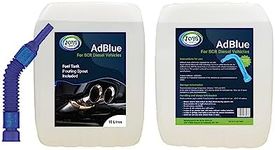 Jovs AdBlue 2 X 10 Litre with Spout – Diesel Exhaust Fluid Additive for SCR-Equipped Vehicles - Crystal Clean Diesel Treatment Fluid, ISO 22241 Compliant, Injected into Engine Exhaust Gases – DEF