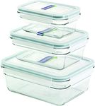 Glasslock 6-Piece Rectangle Oven Safe Container Set