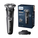 Philips Electric Shaver Series 5000, Wet & Dry with Charging Stand, S5898/25