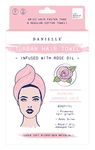 Danielle Creations Rose Oil Infused Pink Super Soft Turban Hair Towel