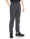 Amazon Essentials Men's Closed Bottom Fleece Sweatpants, Medium Grey Heather, Large