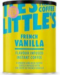 Little's Instant Coffee - French Vanilla Flavoured Coffee Powder - Freeze Dried Vanilla Coffee Instant, Infused with Madagascan Vanilla - Perfect for Vanilla Latte and Iced Coffee - 500g Tin