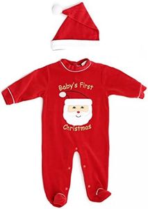 Just Love 3801-24M Baby Coveralls Santa Face 24 Months