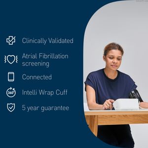 OMRON X7 AFib Blood Pressure Monitor – Automatic Upper Arm Cuff