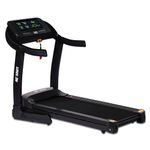 91-Durafit Velox 6 HP Peak BLDC Hydraulic Foldable Treadmill| Max User Weight 150 Kg| Running Surface : L -1350mm & W -500mm |18 Km/Hr Max Speed| Bluetooth Speaker | Wynd app | Home use