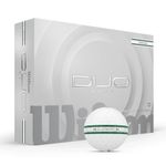 Wilson Duo Soft Golf Balls TRK360, Green/Silver