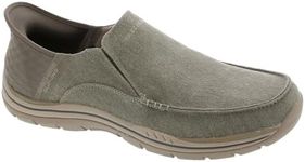 Skechers USA Men's Men's Expected-Cayson Hands Free Slip-in Moccasin, Beige, 11.5