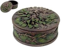 4.5 Inch Greenman Norse Tree God Jewelry/Trinket Box Figurine