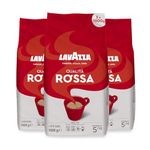 Lavazza Qualita Rossa Coffee Beans 1kg (3 Bags)